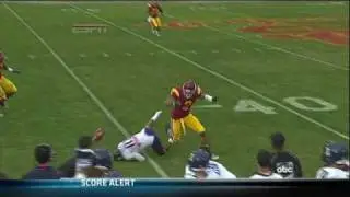 USC Taylor Mays Big Hits Arizona WR 2009
