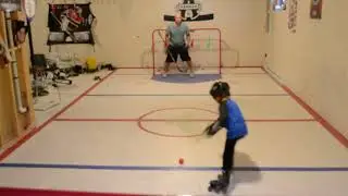 who does it better   the fake slap shot? pavel barber vs liam tep