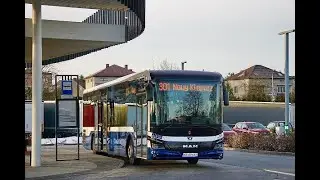 DEBIUT - MAN LEÜ360 Lion's Intercity LE 13 KM499 Krak Trans Rem (MPK Kraków) jako 301-07A
