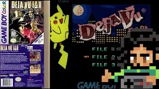 Deja Vu 1&2 The Casebooks of Ace Harding. (1999) Gameboy Color Casebook 1 Playthrough/Walkthrough.