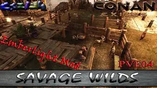 Savage Wilds Maps - Emberlight mod - PVE S02E04 (Emberlight tutorial) |cszlak| Conan Exiles