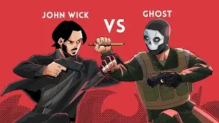 John Wick vs Ghost FAN ANIMATION