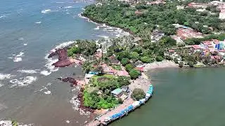 Dona Paula View Point, Goa 🇮🇳 | Stunning Aerial Drone Shots in 4K UHD