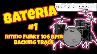 Drum Track Funky 106 Bpm