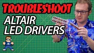 How To Build An Altair 8800 Replica: Troubleshooting LED Drivers