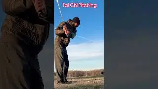 #Shorts Tai Chi 80-Yard Pitching Practicing #taichiforgolf #golftips