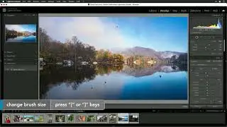 How do I remove sensor dust or spots in Lightroom Classic?