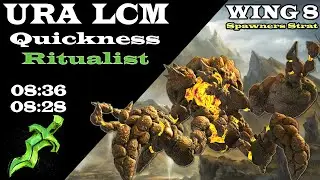 [GW2] Ura LCM | Quickness Ritualist | Spawner Strat | 08:28