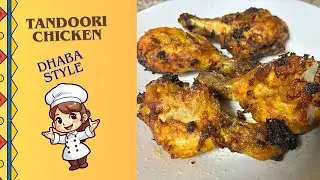 Desi Tandoori Chicken | Dhaba Style| Air Fryer Receipe| Chicken Tandoor Desi