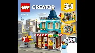 LEGO 31105 Townhouse Toy Store (4K) - building instructions