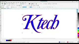 2 Color Script Text - Coreldraw & Melco Design Shop Part1