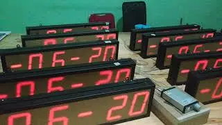 AIKA NTP Digital Clock GPS Synchronized Date Display