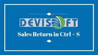 Sales Return in Ctrl+S