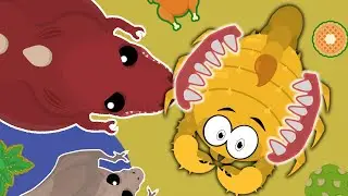 T-REX TROLLING in MOPE.IO / Funny Moments