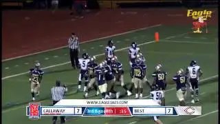 B.E.S.T. Academy TE Robert Tucker 2nd TD catch vs. Callaway