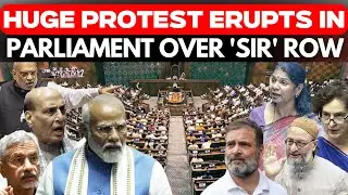 Lok Sabha LIVE: Opposition Uproar Over Bihar Voter List, House Disrupted Amid 'SIR' Row | Parliament