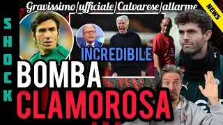 💣SCOPPIA UNA BOMBA CLA-MO-RO-SA😱GRAVISSIMO!🤔CALVARESE-INTER✅UFFICIALE😡NOTIZIA SCHIRA🚨ALLARME🚀RINATO