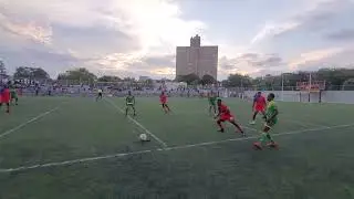 Small  Soccer game clip of Guyana vs Haiti in the CPLS 6-12-2022