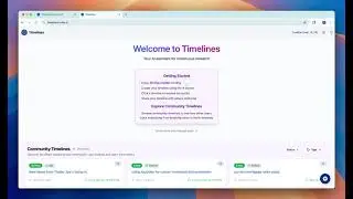 Introduction to Timelines