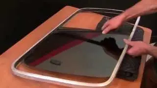 Gull Wing INSTALL VIDEO #2 Remove Glass from Frame
