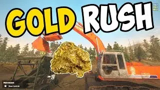 ТРЕБУЮТСЯ РАБОТНИКИ, ЭКСКАВАТОР И МОБИЛЬНАЯ МОЙКА!! - Игровой процесс Gold Rush: The Game - Эпизод 4