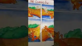 the cunning fox story drawing ideas #drawingforkids #easydrawing