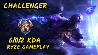 RYZE vs NEEKO - 6/0/2 KDA TOP CHALLENGER GAMEPLAY - KR