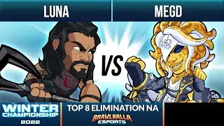 Luna vs Megd - Top 8 - Winter Championship 2022 - NA 1v1