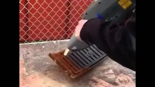 World's First Laser Rust Remover!