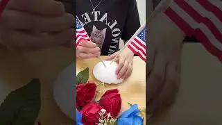 Create DIY home decorations for the 4th of July.#diy #diycrafts #4thofjuly #action