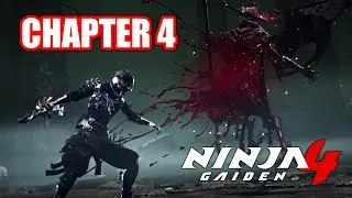 Ninja Gaiden 4 | Прохождение | Глава 4 | 4K | 60 кадров в секунду | Без комментариев | Ветреная т...