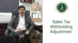Sales Tax Withholding Adjustment