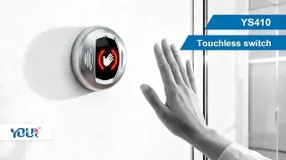 Automatic door operator hand sensor switch touchless solution for hermetic door