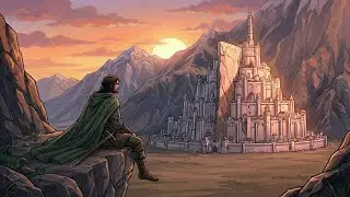 Aragorn & The White City | Fantasy Lofi Ambience Relaxing Medieval Beats to Study & Chill