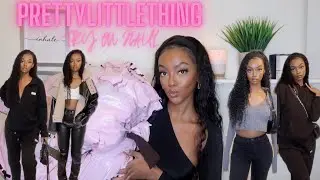 HUGE WINTER PRETTYLITTLETHING TRY ON HAUL || FIRST HAUL OF 2021