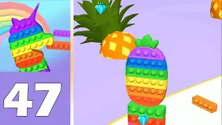 Fidget Rush (IOS, Android) NEW UPDATE Gameplay Walkthrough All Levels (Level 47) #Shorts