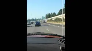 Salem I-5 road side fire