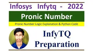 InfyTQ previous year Coding Question #1 | InfyTQ Pronic Number Code | InfyTQ  final round 2022