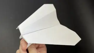 Comment faire un Avion en Papier qui vole loin | Planeur d'avion en papier
