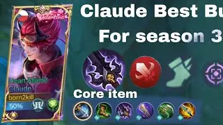 CLAUDE GODLIKE GAMEPLAY 😈 | 23 KILLS 3 DEATHS | Mobile Legends Bang Bang