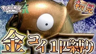 【Pokémon LEGENDS Z-A】金コイ四天王でストーリークリア目指す！　最弱からの成り上がり伝説　#色違い　#金コイ　#縛り