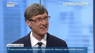 B&uuml;rgerschaftswahl in Bremen: Prof. Lothar Probst zur Wahl in Bremen am 11.05.2015