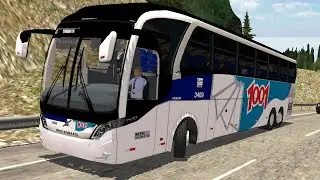 Proton Bus Simulator Road 6x4 Bus Got Stuck on the road GamePlay