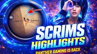 PANTHER GAMING IS BACK 😈 | SCRIMS HIGHLIGHTS | BGMI FRAGS   *WATCH TILL END*
