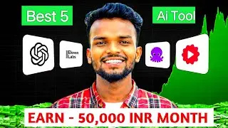 Top 5 AI Tools Jo 2026 Me Paisa Kama Kar Denge 💰 | Earn Money with AI | TECH OF DK