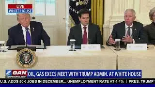 LIVE: President Trump Meets with Oil, Gas Execs at White House