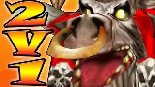 Warcraft 3 - WTii & Praccy #6 | Tower Rush #2 (2v2 AT #22)