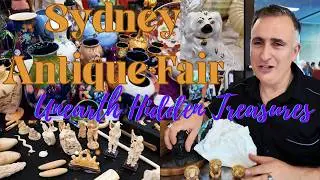 Sydney Antique Fair- Unearth Hidden Treasures #antique #sydneymarkets #glebe #hunginthere#collector