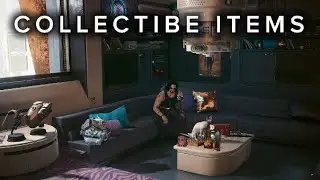 Cyberpunk2077 2.3/Collectible Items in V's Main apartment so far (UPDATED) Patch 2.3