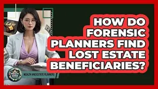 How Do Forensic Planners Find Lost Estate Beneficiaries? - Wealth and Estate Planners